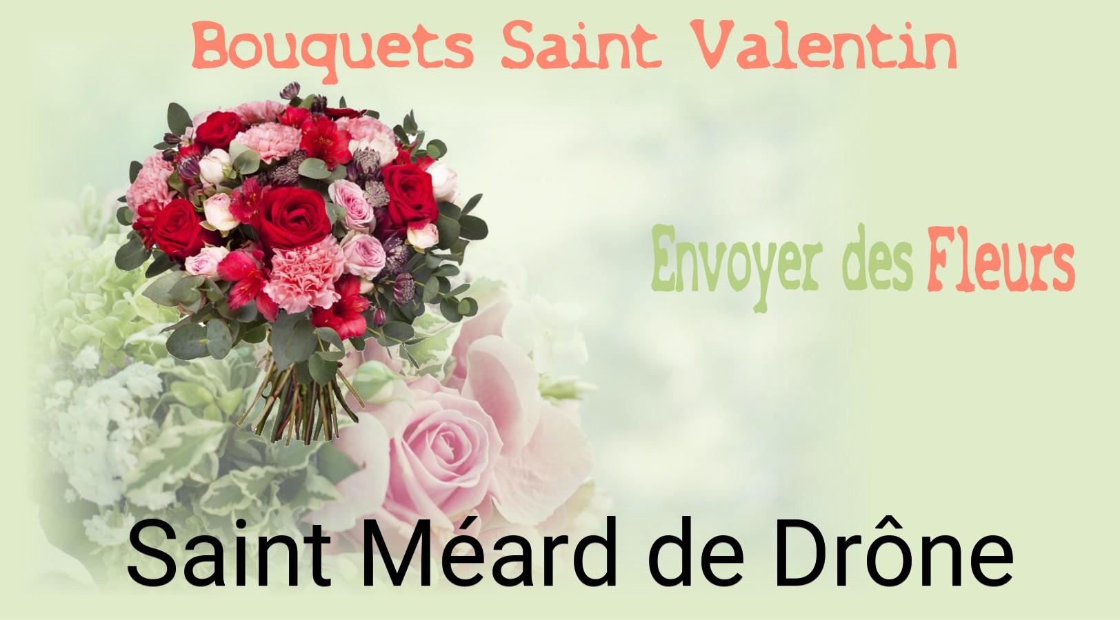Roses de Saint-Valentin livrées à Saint-Méard-de-Drône